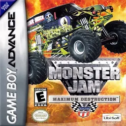 Monster Jam - Maximum Destruction (GBA) Box Art & Cover