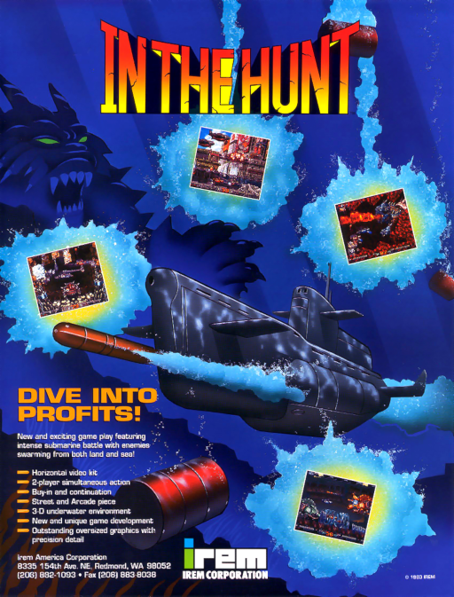In The Hunt (World) (ARCADE) Box Art & Cover