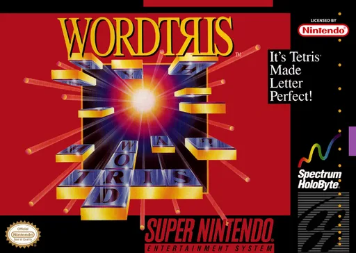 Wordtris (SNES) Box Art & Cover