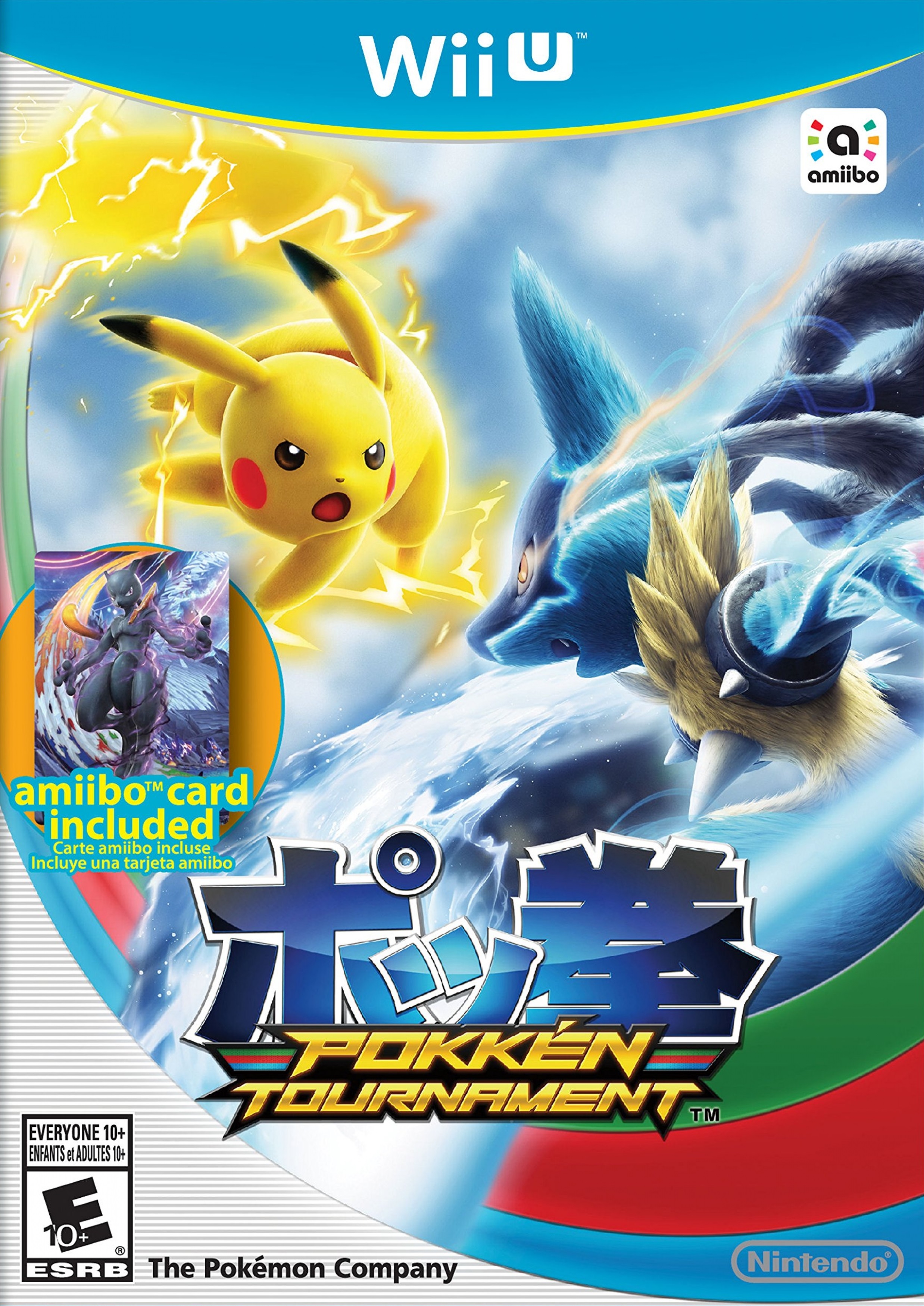 Pokkén Tournament (WIIU) Box Art & Cover
