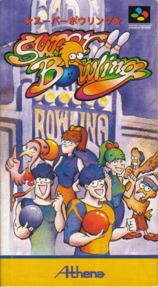 Super Bowling (SNES) Box Art & Cover