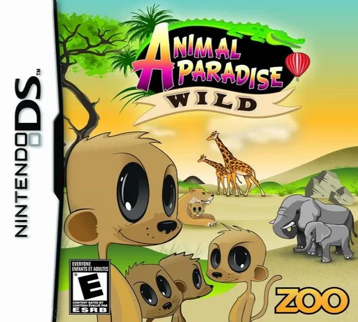 Animal Paradise - Wild (DS) Box Art & Cover