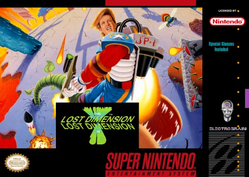 Jim Power - The Lost Dimension in 3D (SNES) Box Art & Cover