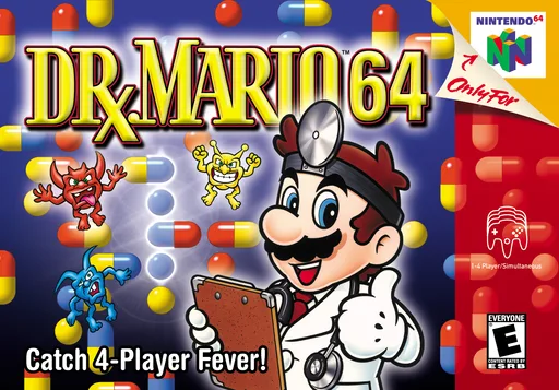 Dr. Mario 64 (N64) Box Art & Cover