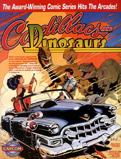 Cadillacs and Dinosaurs (U) (ARCADE) Box Art & Cover