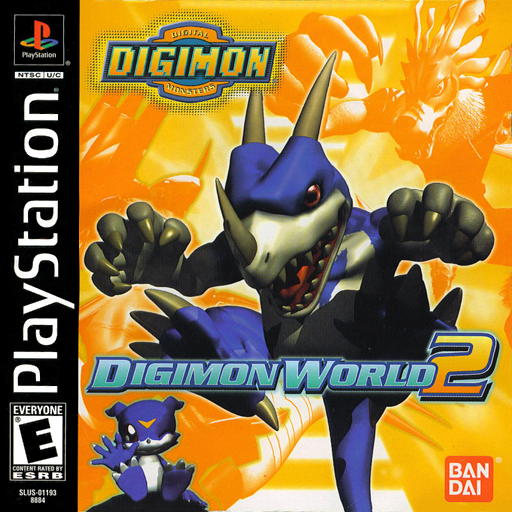 Digimon World 2 (GBC) Box Art & Cover