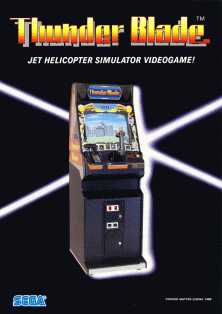Thunder Blade (upright) (FD1094 317-0056) (ARCADE) Box Art & Cover