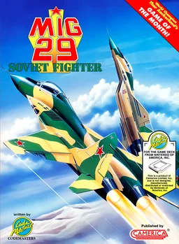 MiG 29 - Soviet Fighter (NES) Box Art & Cover
