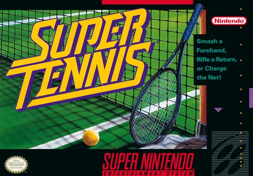 Super Tennis (SNES) Box Art & Cover