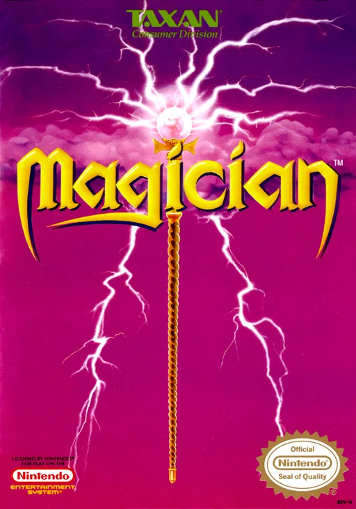 Magician (NES) Box Art & Cover