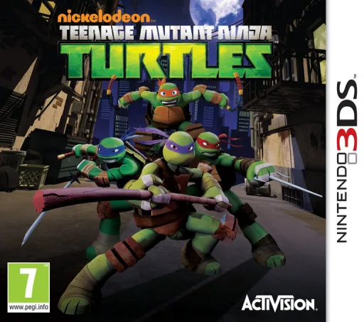 Nickelodeon Teenage Mutant Ninja Turtles (3DS) Box Art & Cover