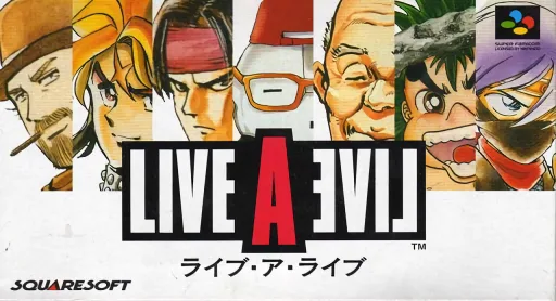 Live A Live (SNES) Box Art & Cover