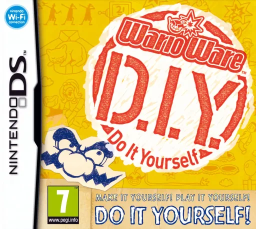 WarioWare - Do It Yourself (DS) Box Art & Cover