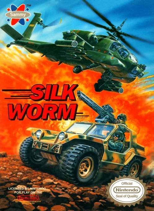 Silk Worm (NES) Box Art & Cover