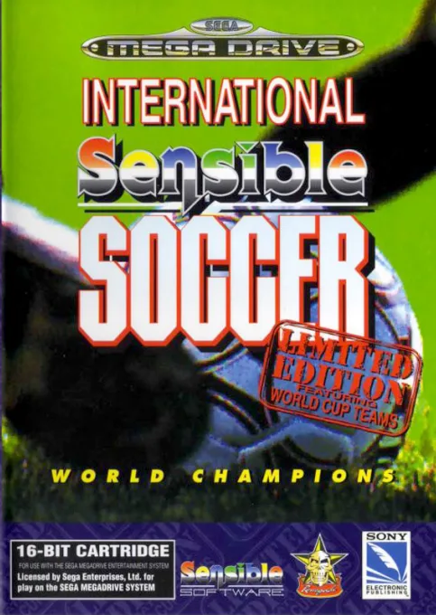 International Sensible Soccer (MD) Box Art & Cover