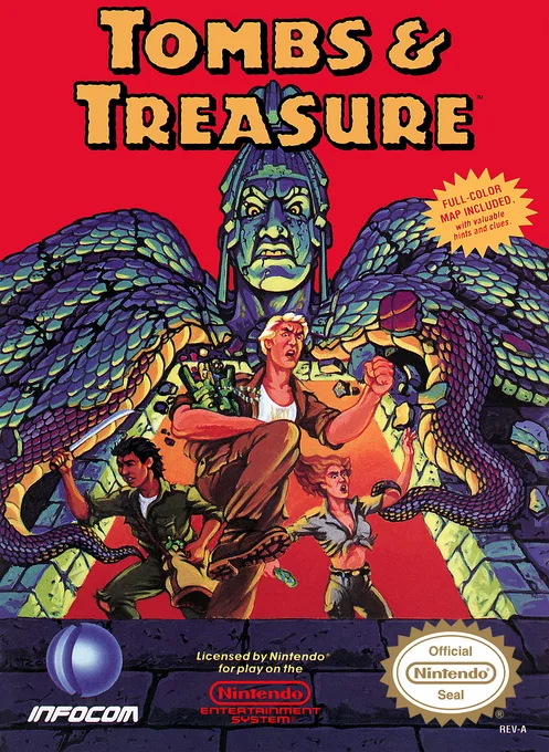Tombs & Treasure (NES) Box Art & Cover