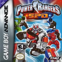 Power Rangers - S.P.D. (GBA) Box Art & Cover