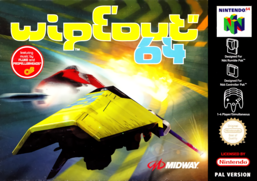 Wipeout 64 (N64) Box Art & Cover