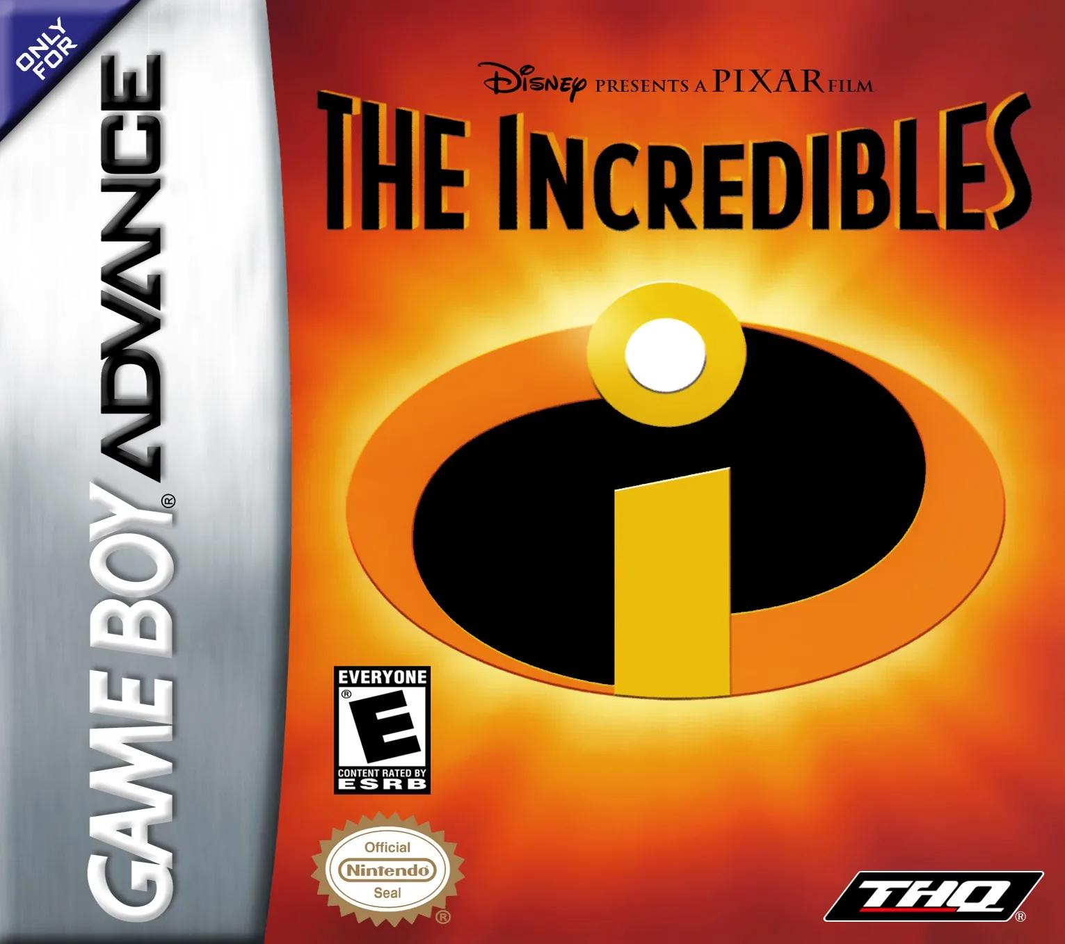 Mr. Incredible (GBA) Box Art & Cover