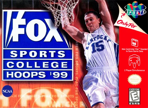Fox Basketball '99 (N64) Box Art & Cover