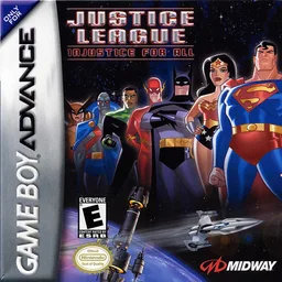 Justice League - Injustice for All (GBA) Box Art & Cover