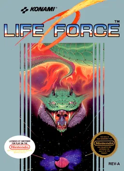 Gradius (NES) Box Art & Cover