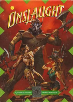 Onslaught (MD) Box Art & Cover
