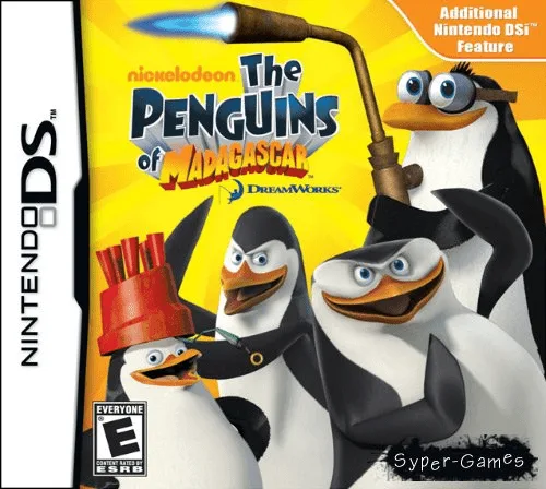 The Penguins of Madagascar (DS) Box Art & Cover
