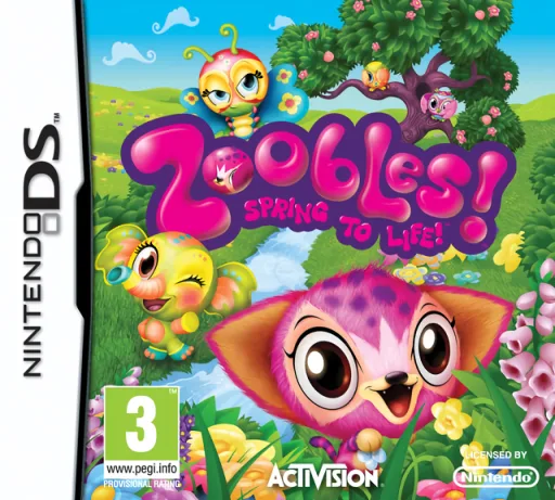 주블스! 생명을 얻다! (DS) Box Art & Cover