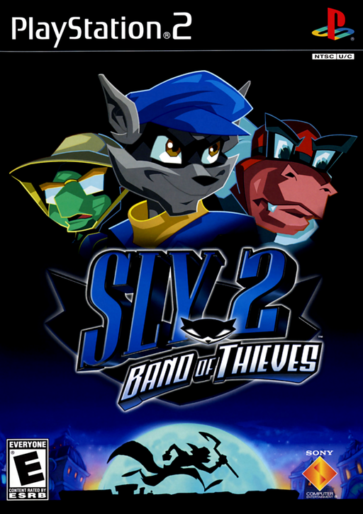 Sly 2: Band of Thieves (PS2) Box Art & Cover