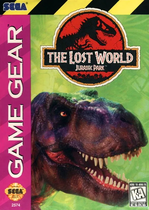 Lost World, The - Jurassic Park (GAME GEAR) Box Art & Cover
