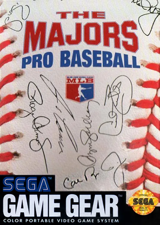 Majors Pro Baseball, The (GAME GEAR) Box Art & Cover