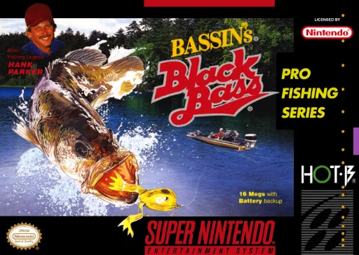 超级黑鲈鱼3 (SNES) Box Art & Cover