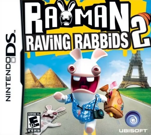 Rayman - Raving Rabbids 2 (DS) Box Art & Cover