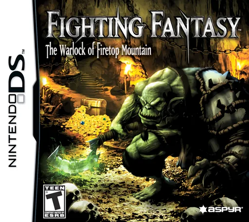 Fighting Fantasy - The Warlock of Firetop Mountain (DS) Box Art & Cover