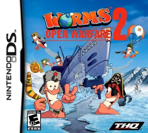 Worms - Open Warfare 2 (DS) Box Art & Cover
