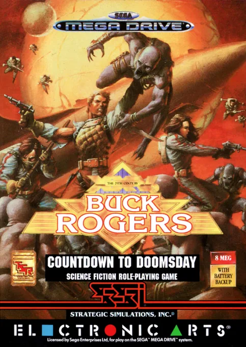 Buck Rogers - Countdown to Doomsday (MD) Box Art & Cover