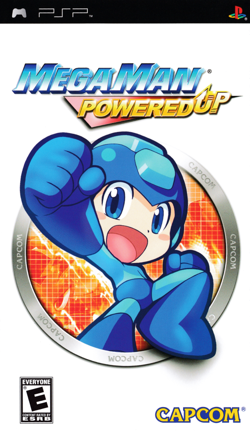 Mega Man: Powered Up (PSP) Box Art & Cover