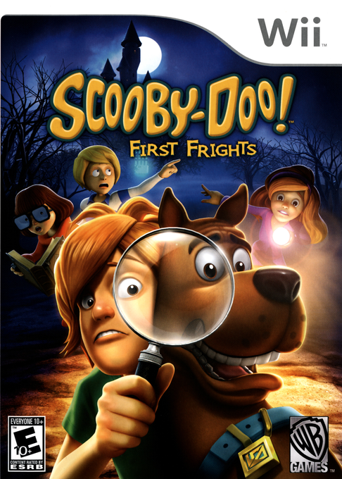 Scooby-Doo! First Frights (WII) Box Art & Cover