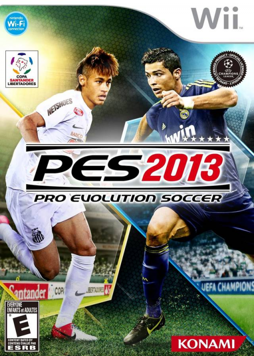 PES 2013: Pro Evolution Soccer (WII) Box Art & Cover