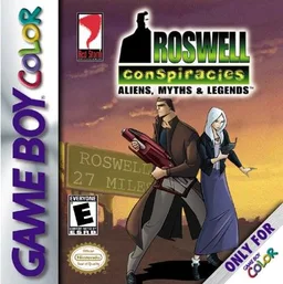 Roswell Conspiracies - 外星人、神话与传说 (GBC) Box Art & Cover