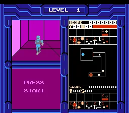 Xybots (NES) Box Art & Cover