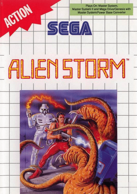 エイリアン ストーム (SMS) Box Art & Cover