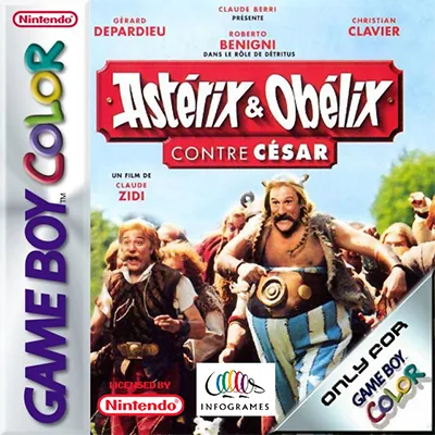 Asterix & Obelix Contre Cesar (GBC) Box Art & Cover