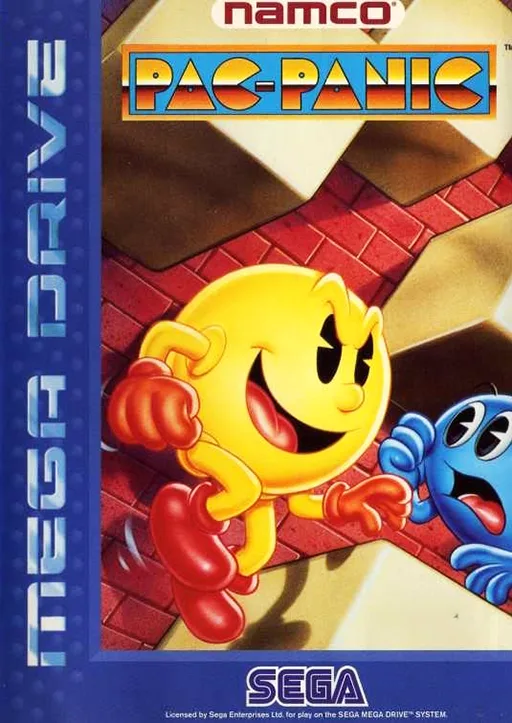 Pac-Panic (MD) Box Art & Cover