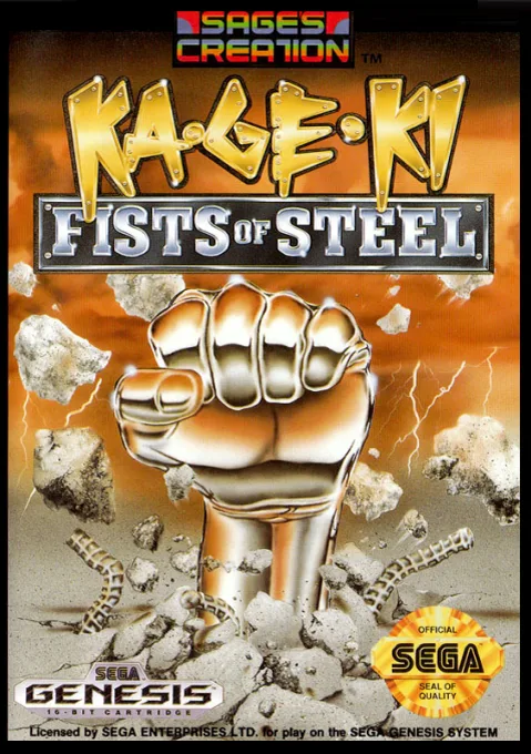 Ka-Ge-Ki - Fists of Steel (MD) Box Art & Cover