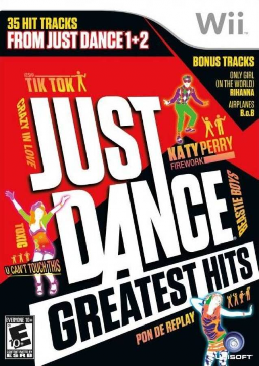 Just Dance: Greatest Hits (WII) Box Art & Cover