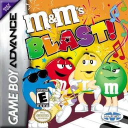 M&M's巧克力旋风 M&M's Blast! (GBA) Box Art & Cover