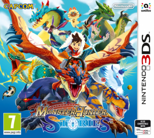 Monster Hunter Stories (3DS) Box Art & Cover
