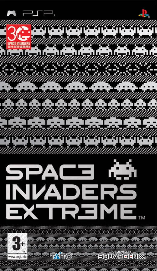 Space Invaders EX (PSP) Box Art & Cover